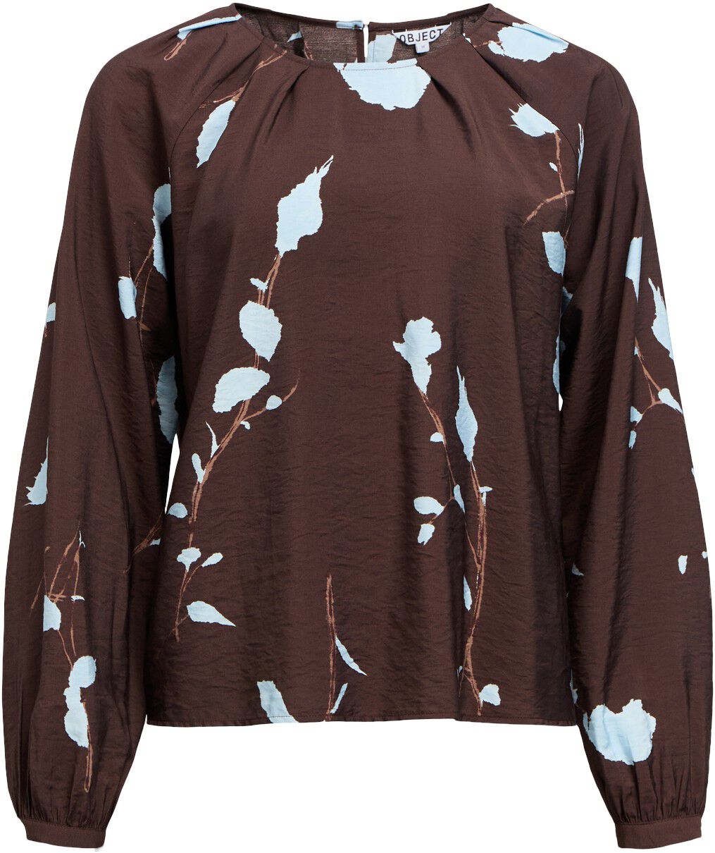 OBJBRIE L/S RE O-NECK TOP 143