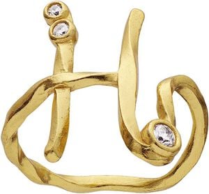 H Alphabet Ring