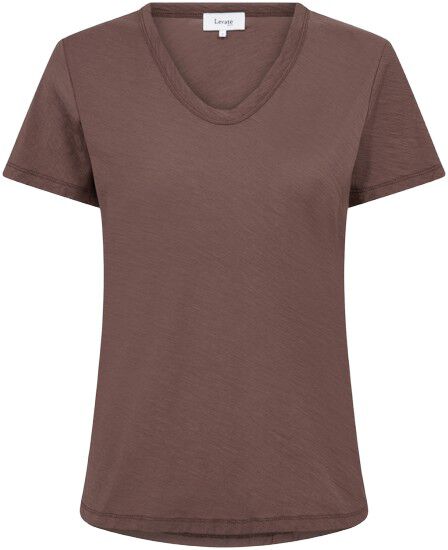 LR-ANY 2 T-shirt M&oslash;rk brun