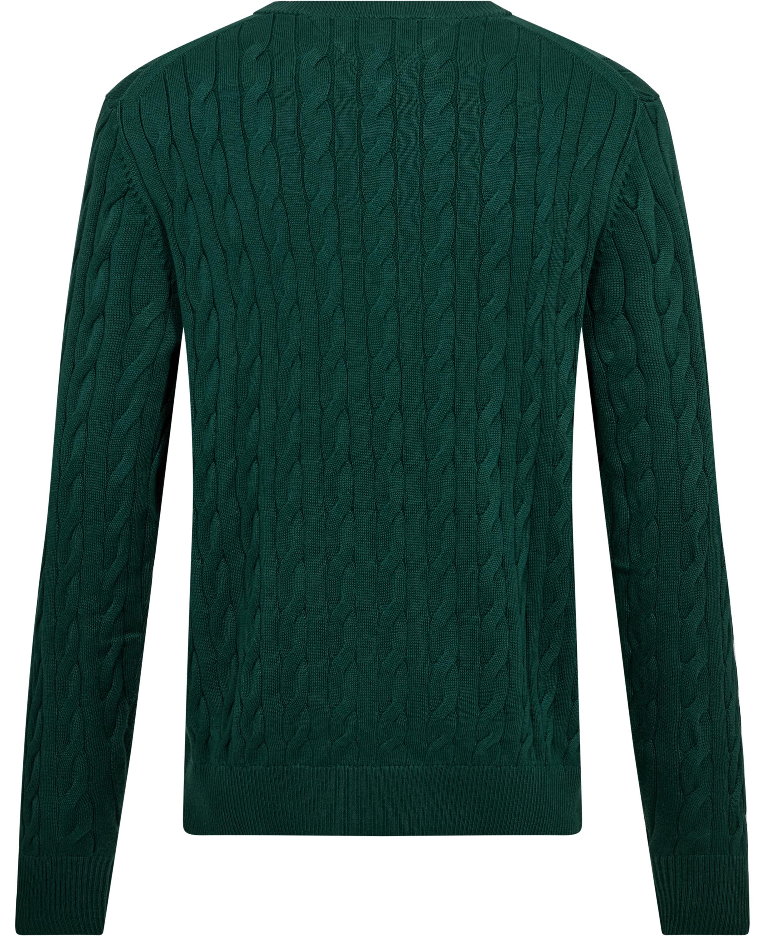 CLASSIC COTTON CABLE CREW NECK