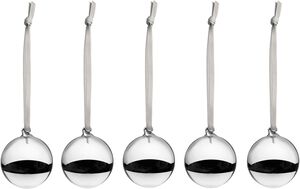 Iittala glaskugler 40mm blank 5 dele