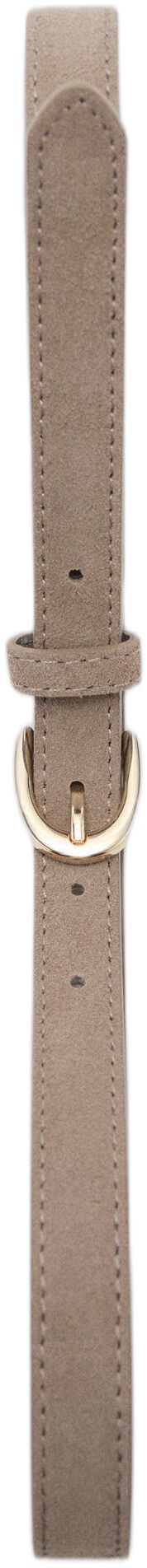 Suede leather belt