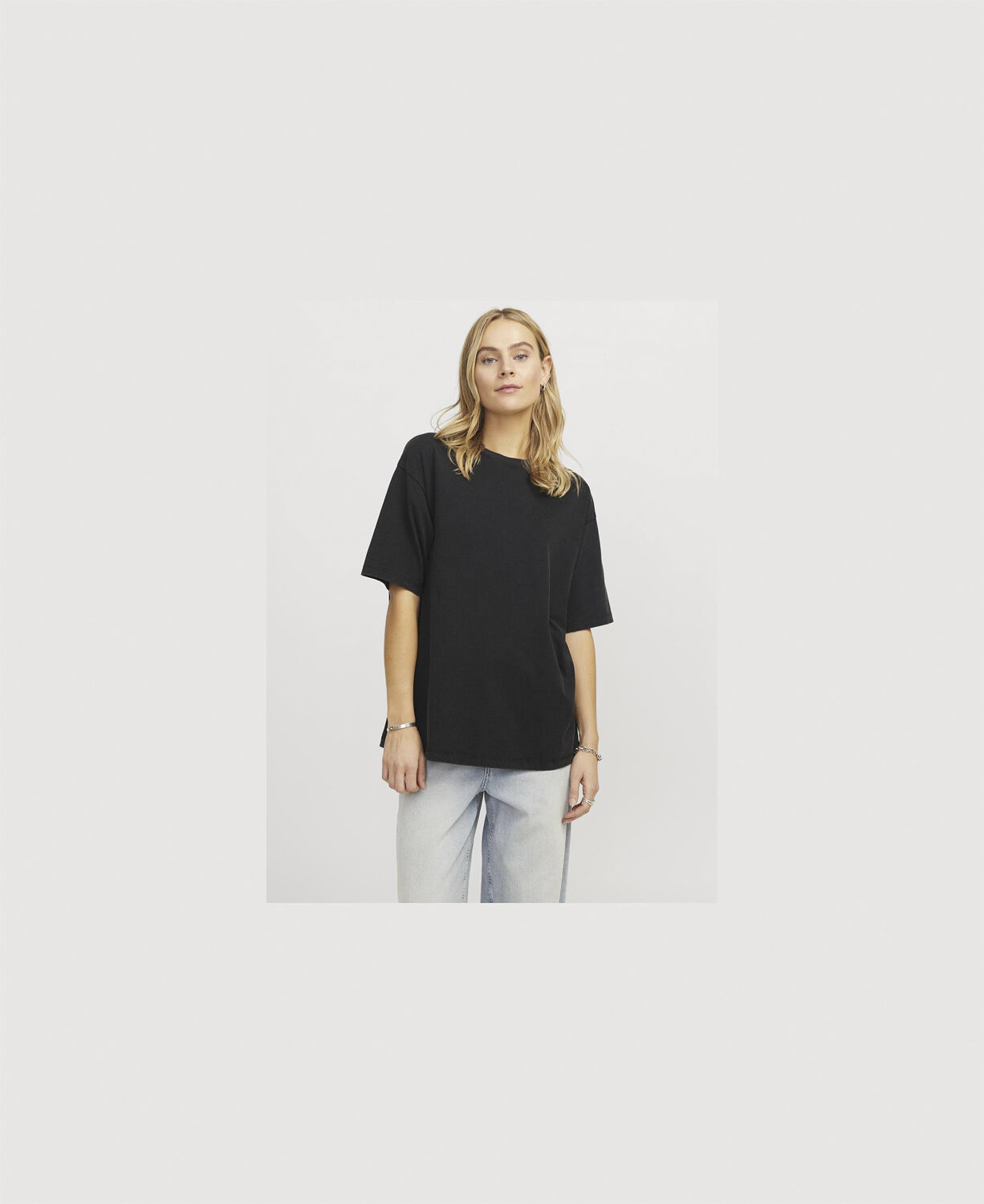 JXANDREA WASH LOOSE SS TEE JRS