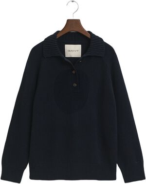 WOOL KNIT RUGGER