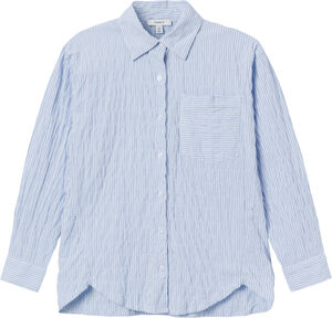 NKFDUSTRIPES OVERSIZE LONG SHIRT