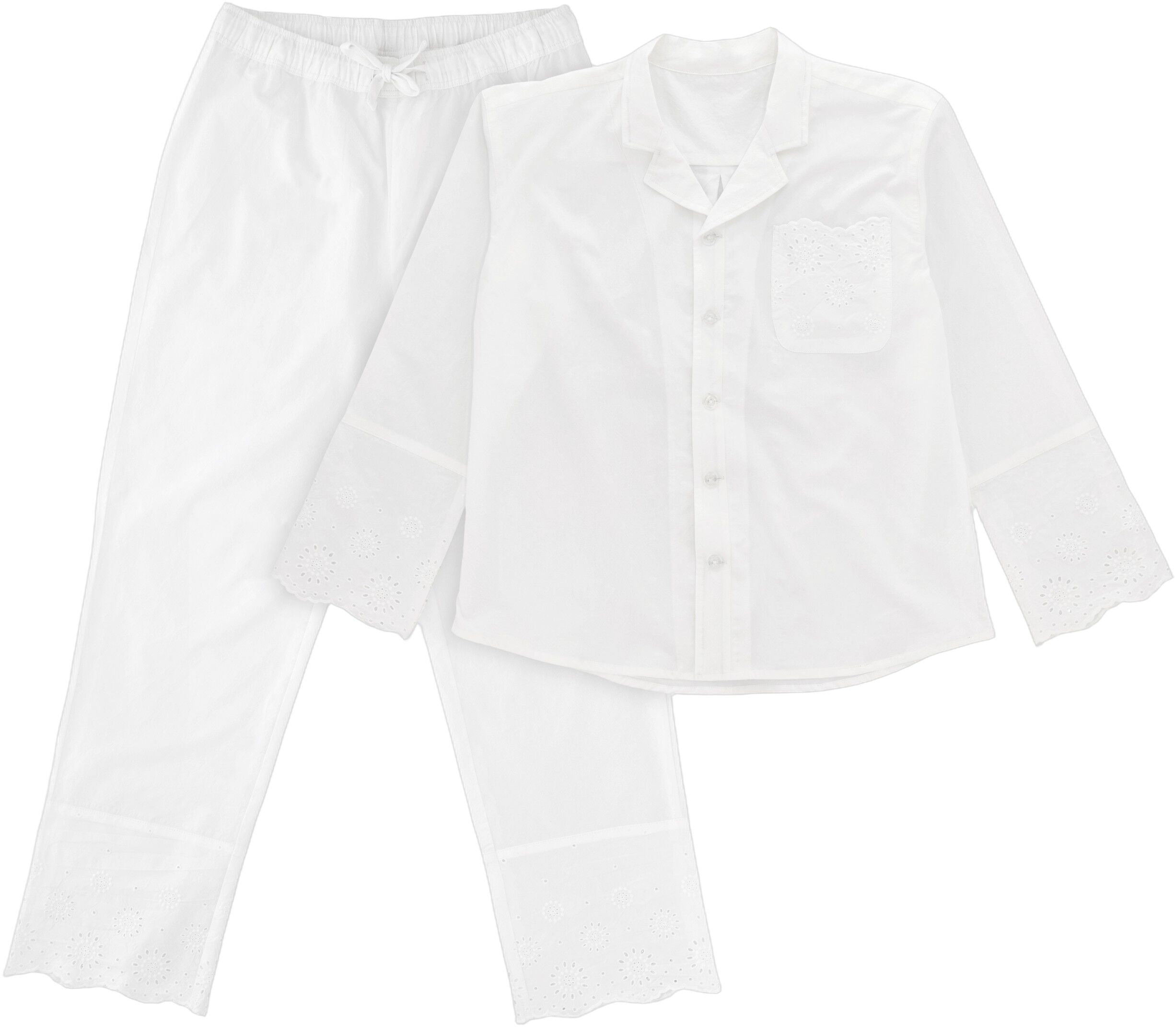 Pyjamas S/M Weekend Stories  Suite One White