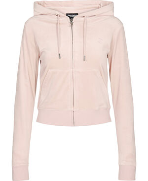 Robertson Classic Velour Zip Trough Hoodie
