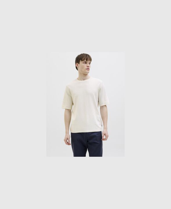 JREBCALLUM KNIT CREW NECK SS