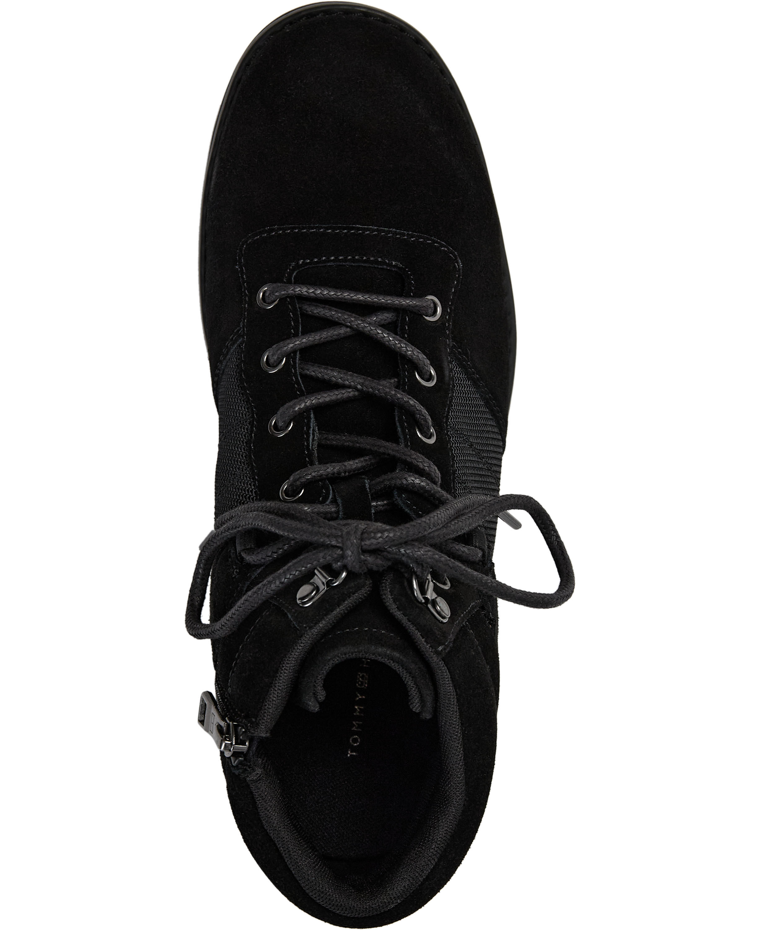 Suede Outdoor Cleat Mesh Panel Boots