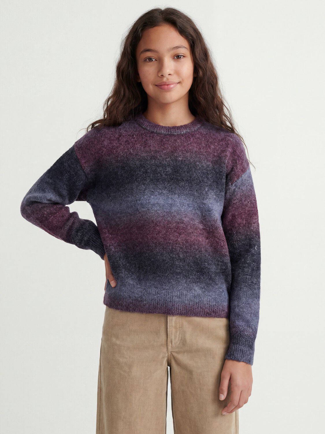 Jxamira Crew Neck Knit Sn Grl