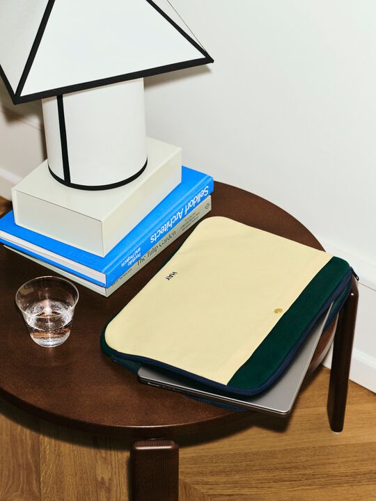 Multi Laptop Cover-13"/14"-Soft yellow multi