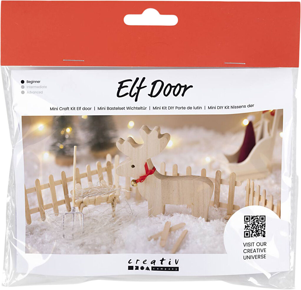 Mini DIY Kit Nissens D&oslash;r, Rensdyr