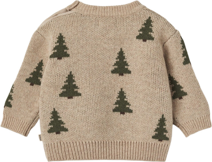 Jacquard Strik Pullover Mimi