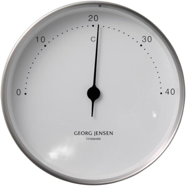 HK TERMOMETER C ST&Aring;L/HVID 10CM