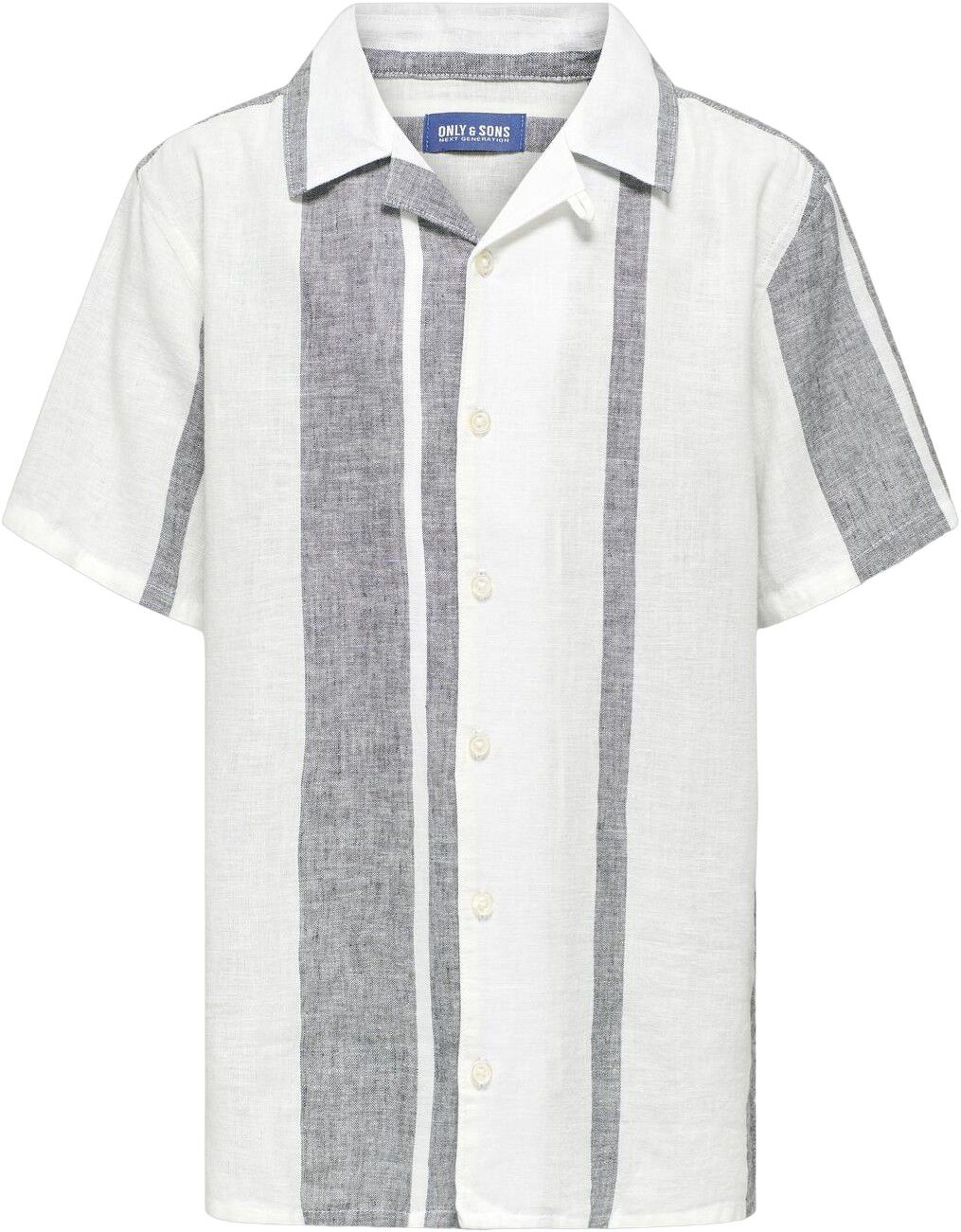 OSJCAIDEN LIFE SS STRIPE LINEN RESO
