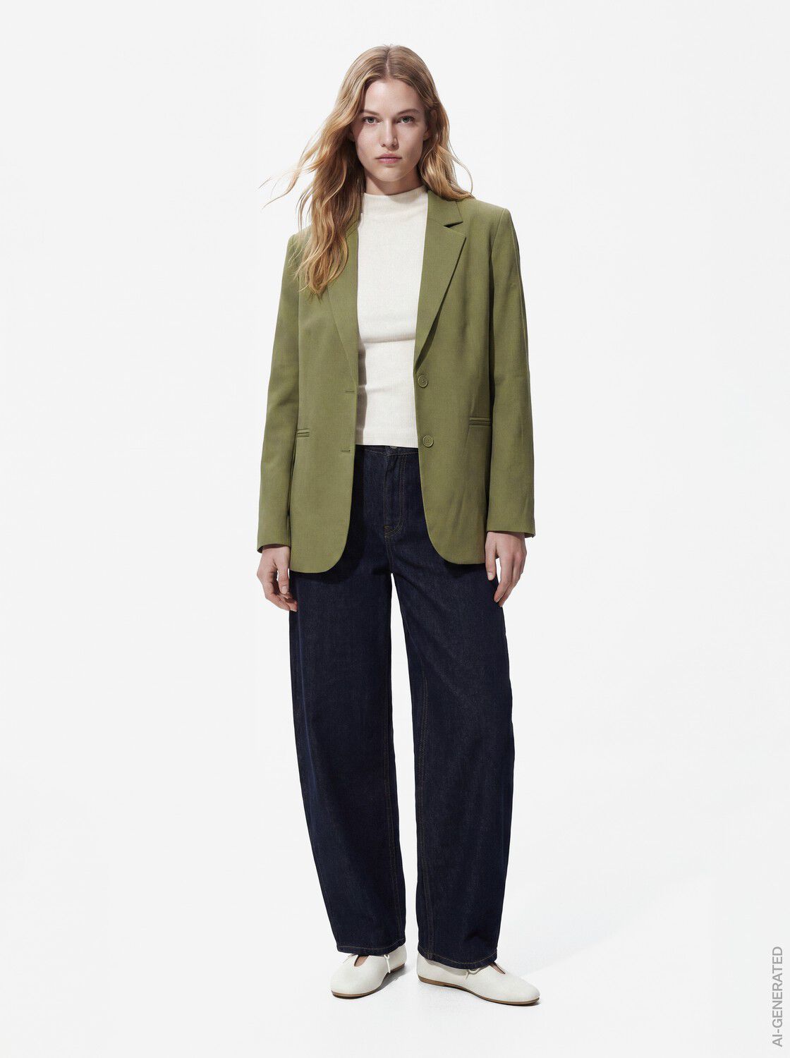 PCBOSELLA LS LOOSE BLAZER NOOS BC