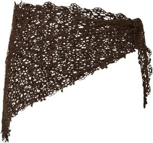 PCKASMIN TRIANGLE CROCHET SCARF