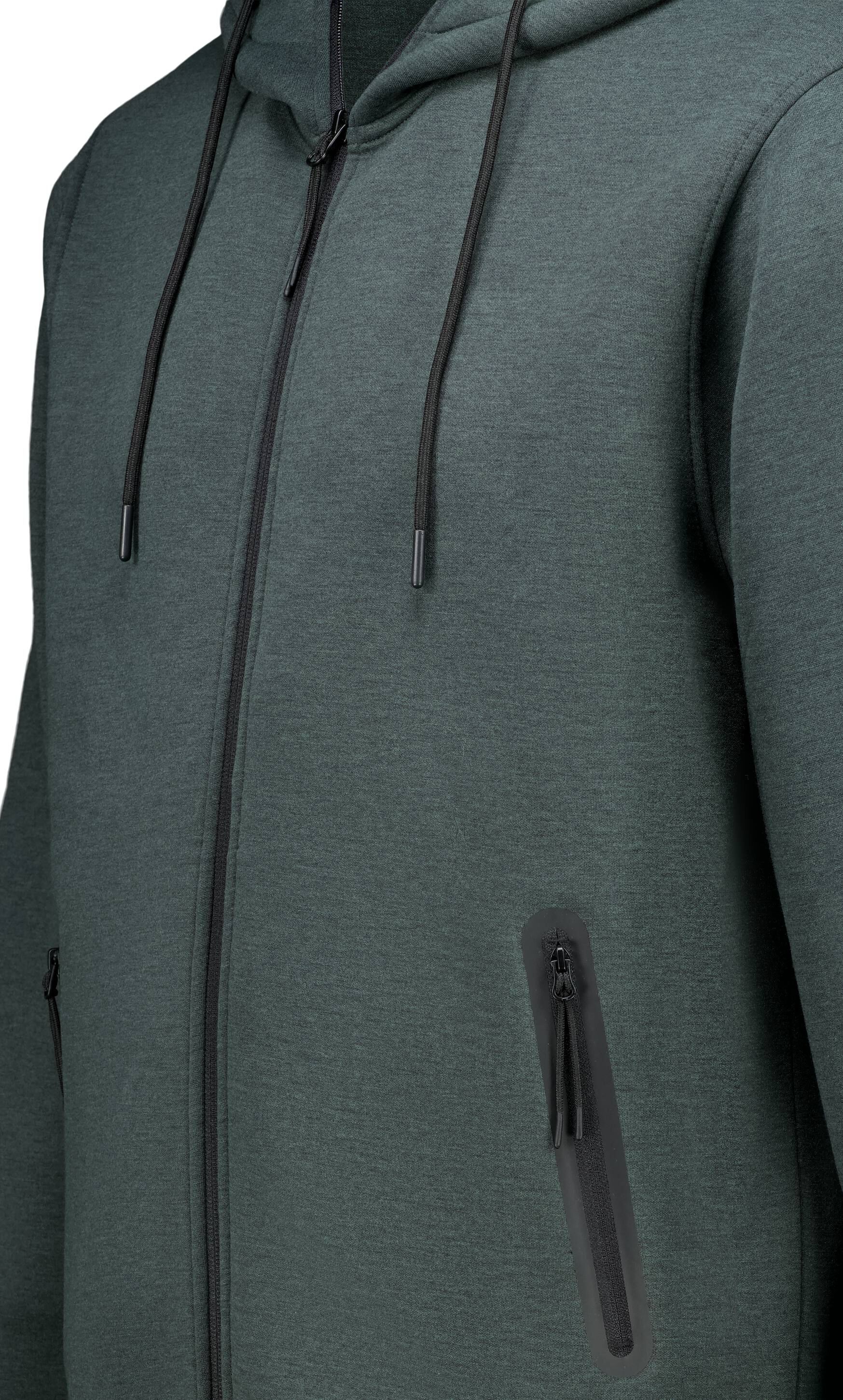 Bros Full Zip H&aelig;ttetr&oslash;je