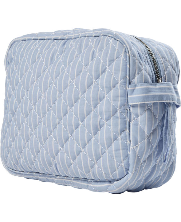 Moira 2 G toilettaske Beige / White Double Stripe