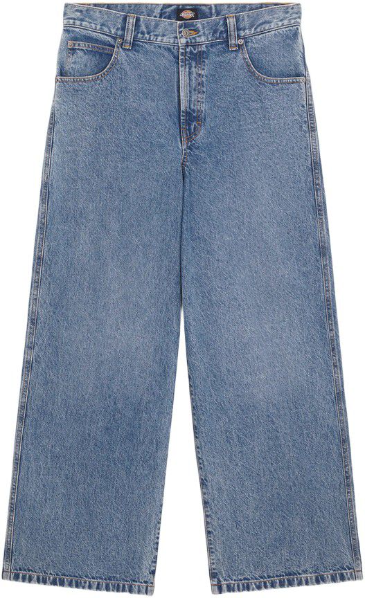 LOOSE WAVE DENIM RINSED BLUE W/ FAD