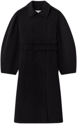 Splittable Wool Trench Coat