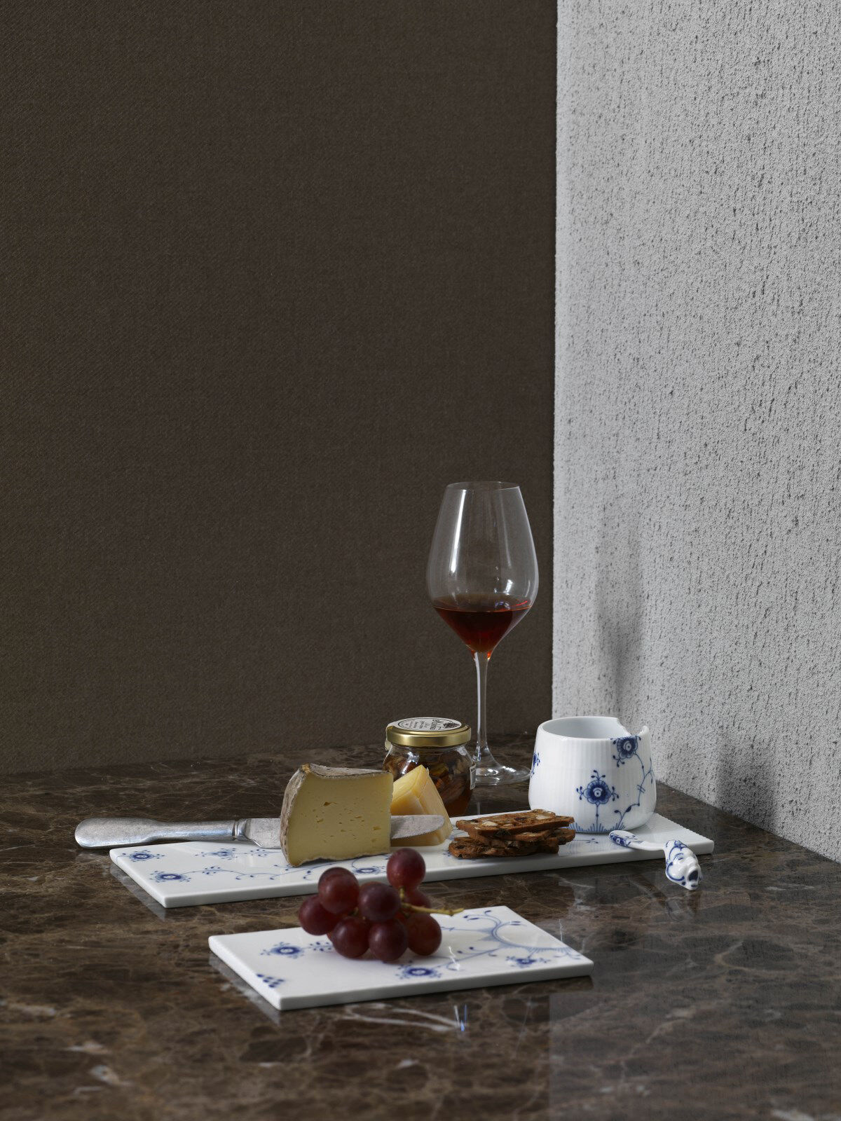 BL&Aring; ELMENTS SK&Aring;L MED SKE 5,5 CM