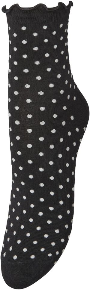 Dotted Frilla Short Sock