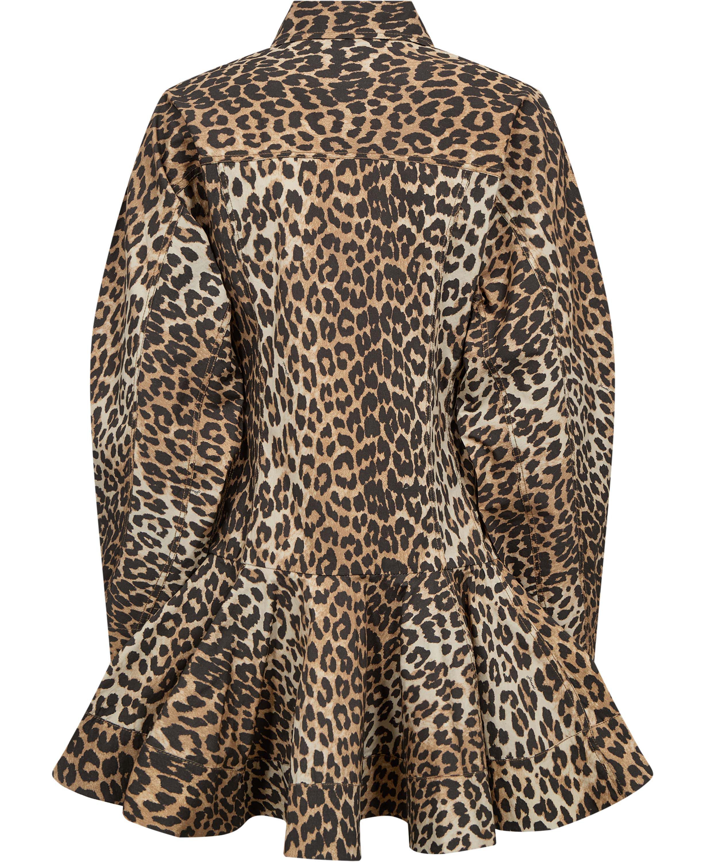 Printed Stretch Cotton Mini Shirt D