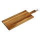 Serveringsbræt 55x20 cm Akacietræ