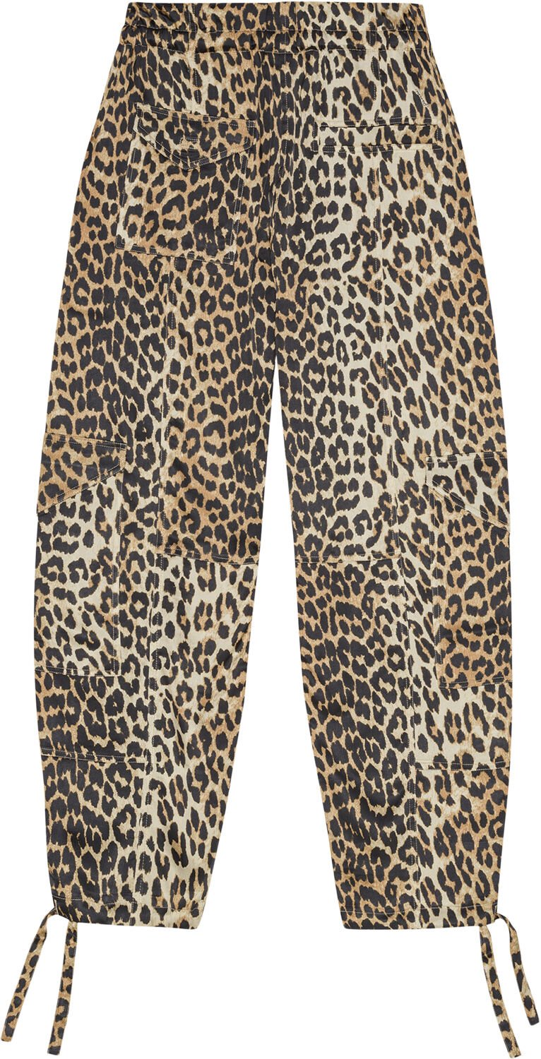Printed Satin Pants