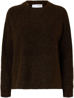 SLFLULU LS KNIT O-NECK NOOS