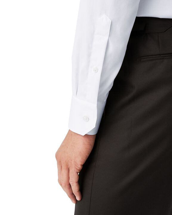 Super Slim Fit Light Blue Signature Twill Shirt