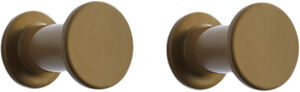 Bolt Hook-Set of 2-Light brown