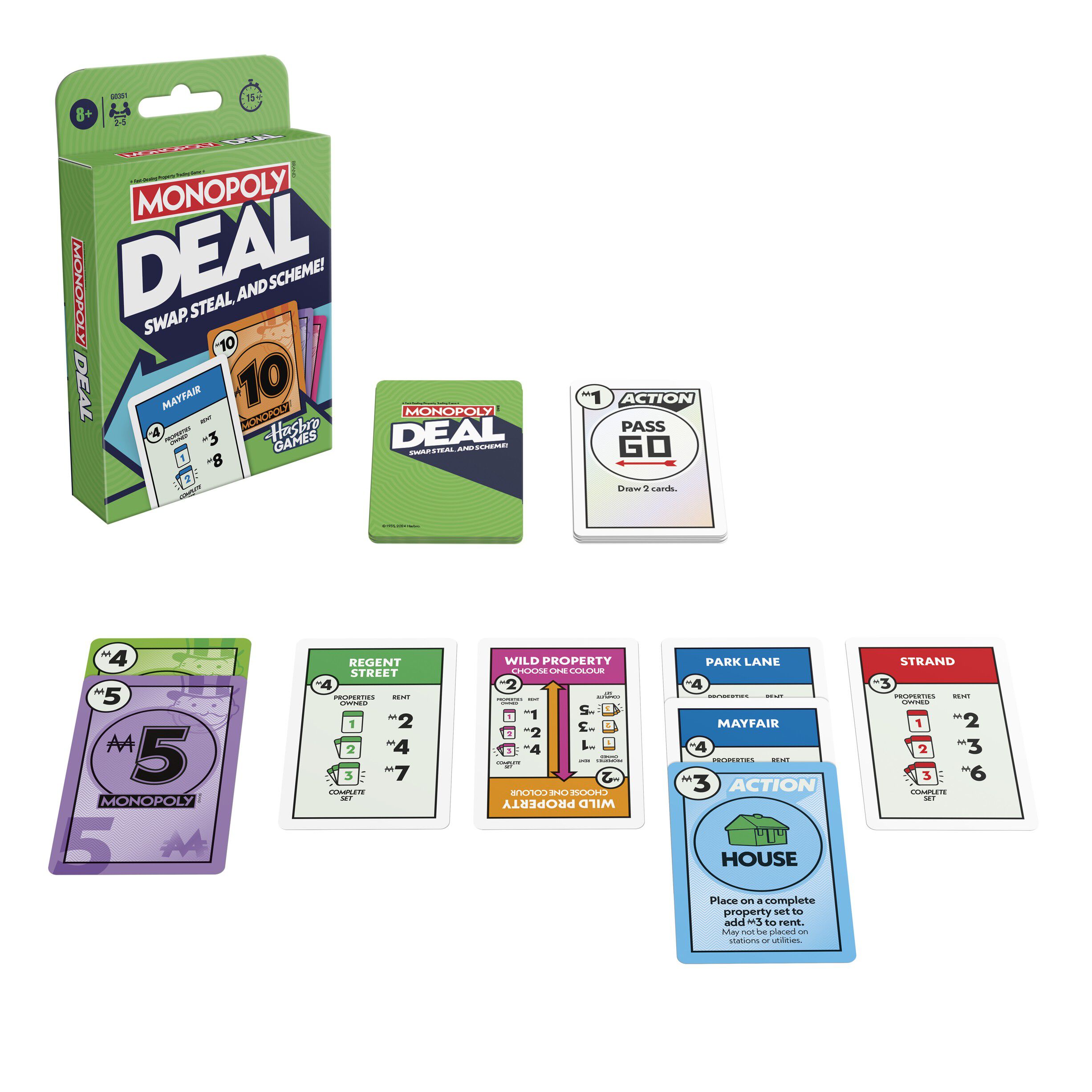 Monopoly Deal Refresh DK/NO