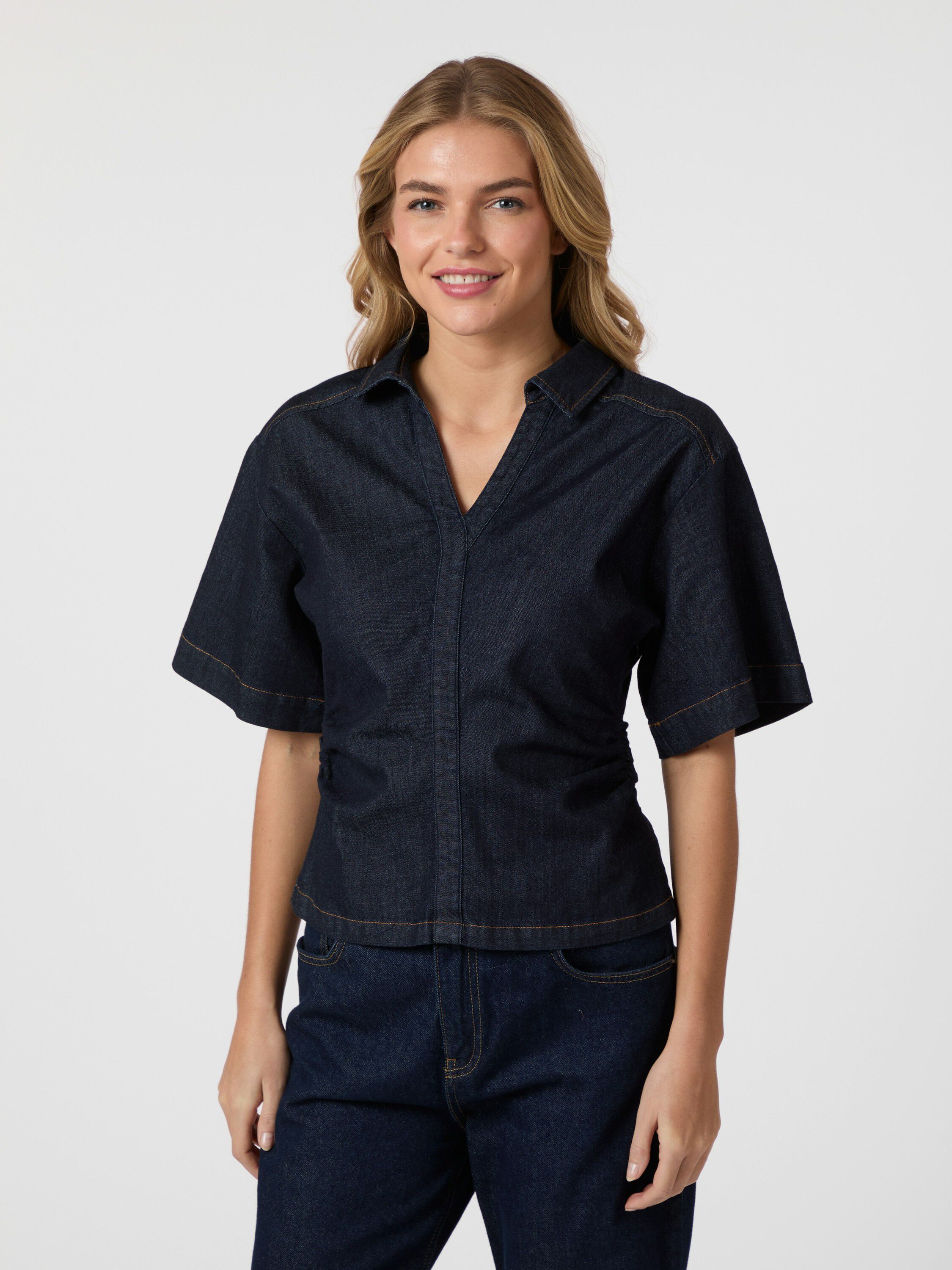 Spenda Denim Blouse