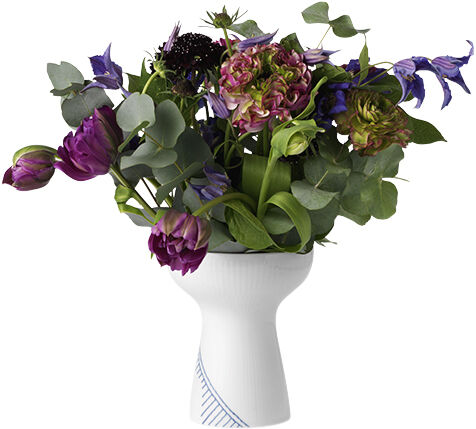 Bl&aring; Mega Riflet 15 cm Vase