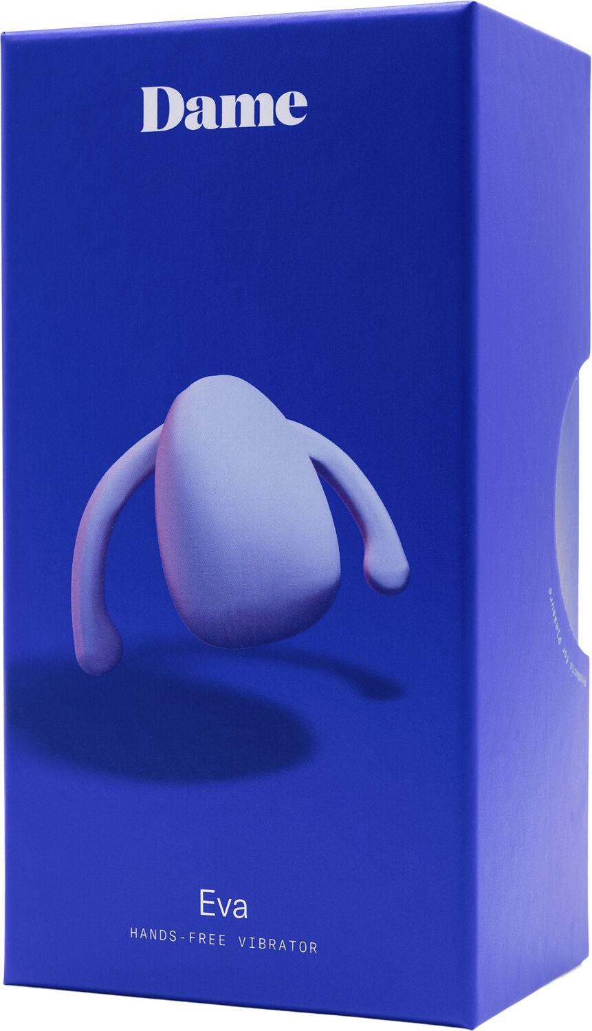 Dame Products - Eva II Hands-Free Vibrator Quartz