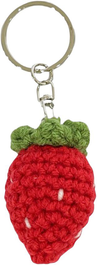 Keyhanger r&oslash;dt h&aelig;klet jordb&aelig;r