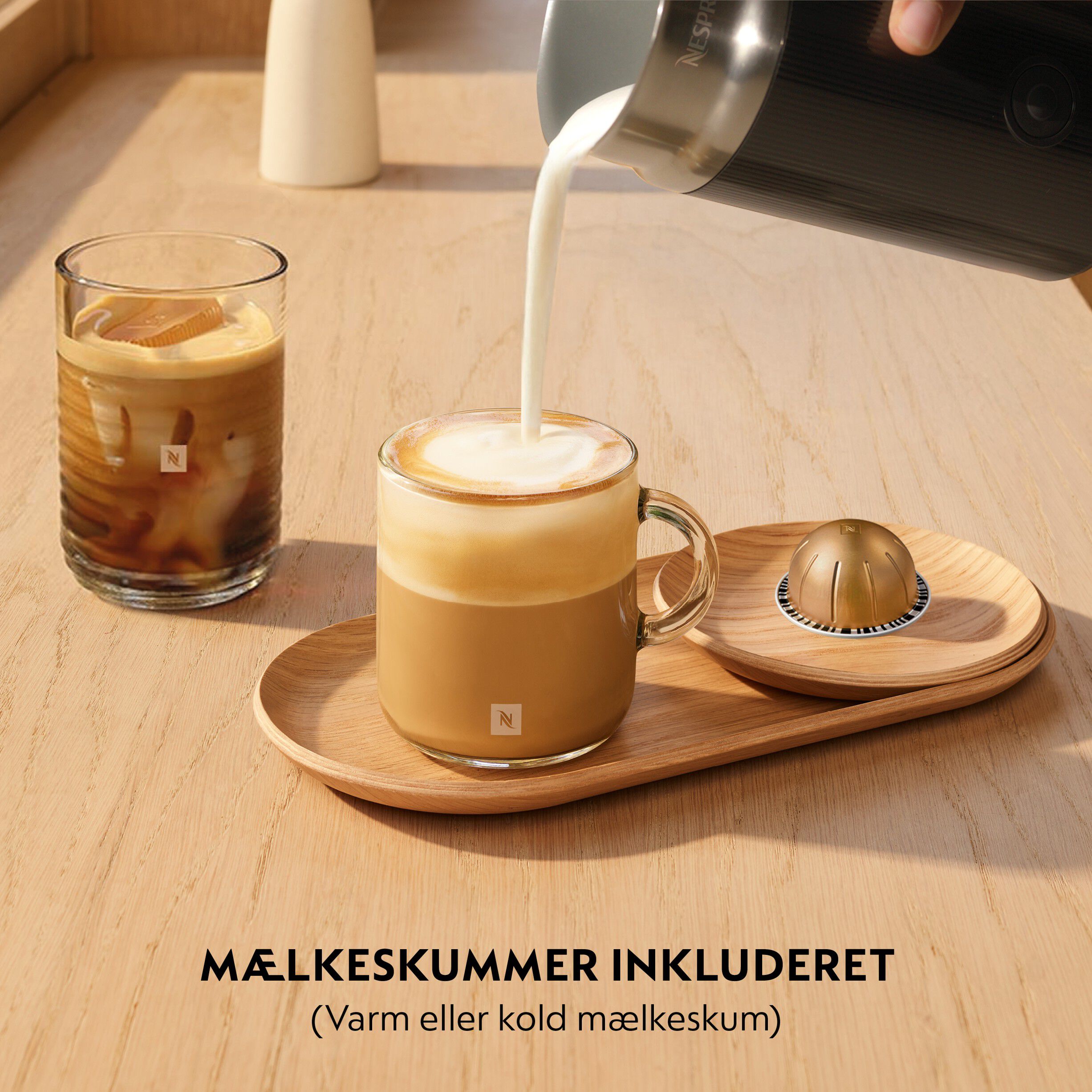 Nespresso Vertuo UP bundle (Hvid)