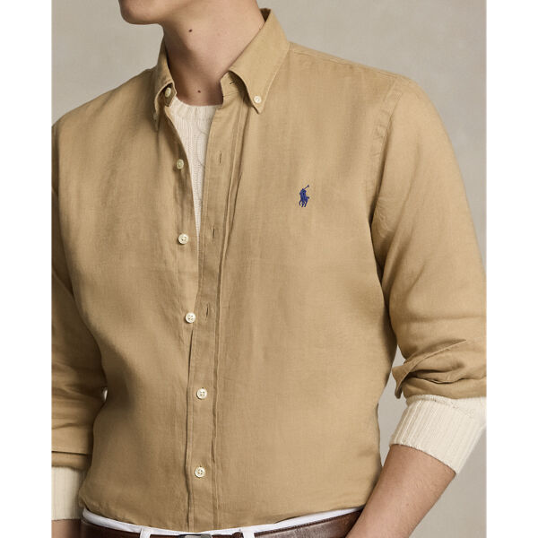 Slim Fit Linen Shirt