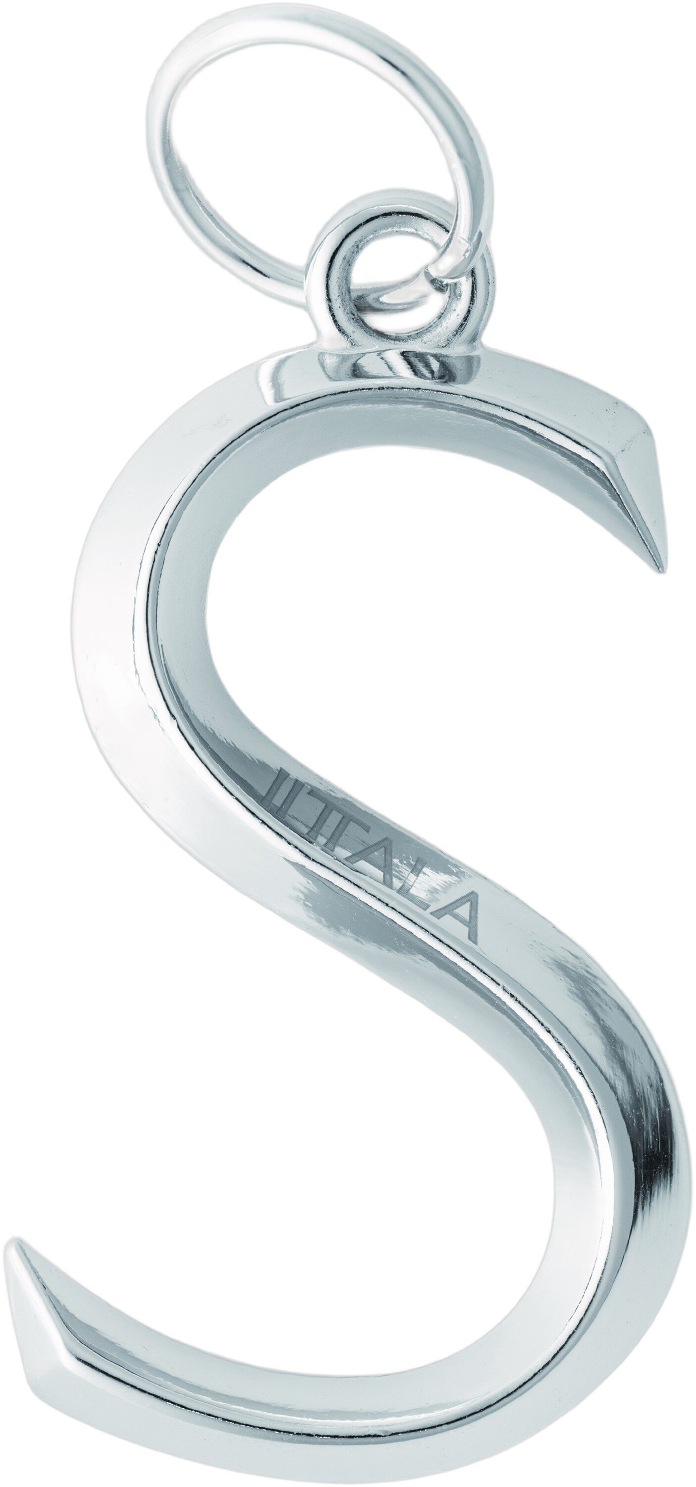 Iittala bogstav vedh&aelig;ng S 5cm metal