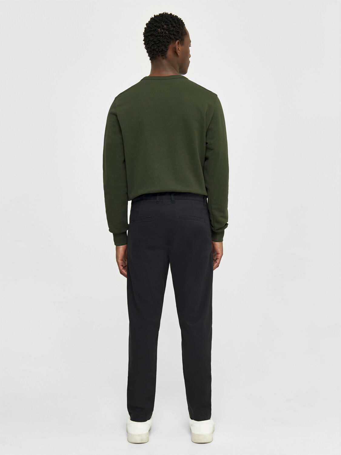 LUCA slim twill chino pants - GOTS/Vegan