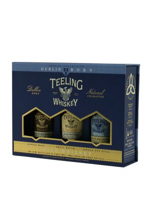 Teeling Whiskey Dublin Born Mini Giftpack 3x5cl.