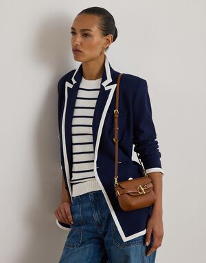 Leather Small Blaike Crossbody Bag