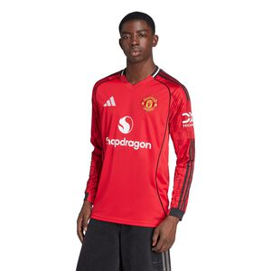 Manchester United 25/26 Hjemmebanetrøje Langærmet