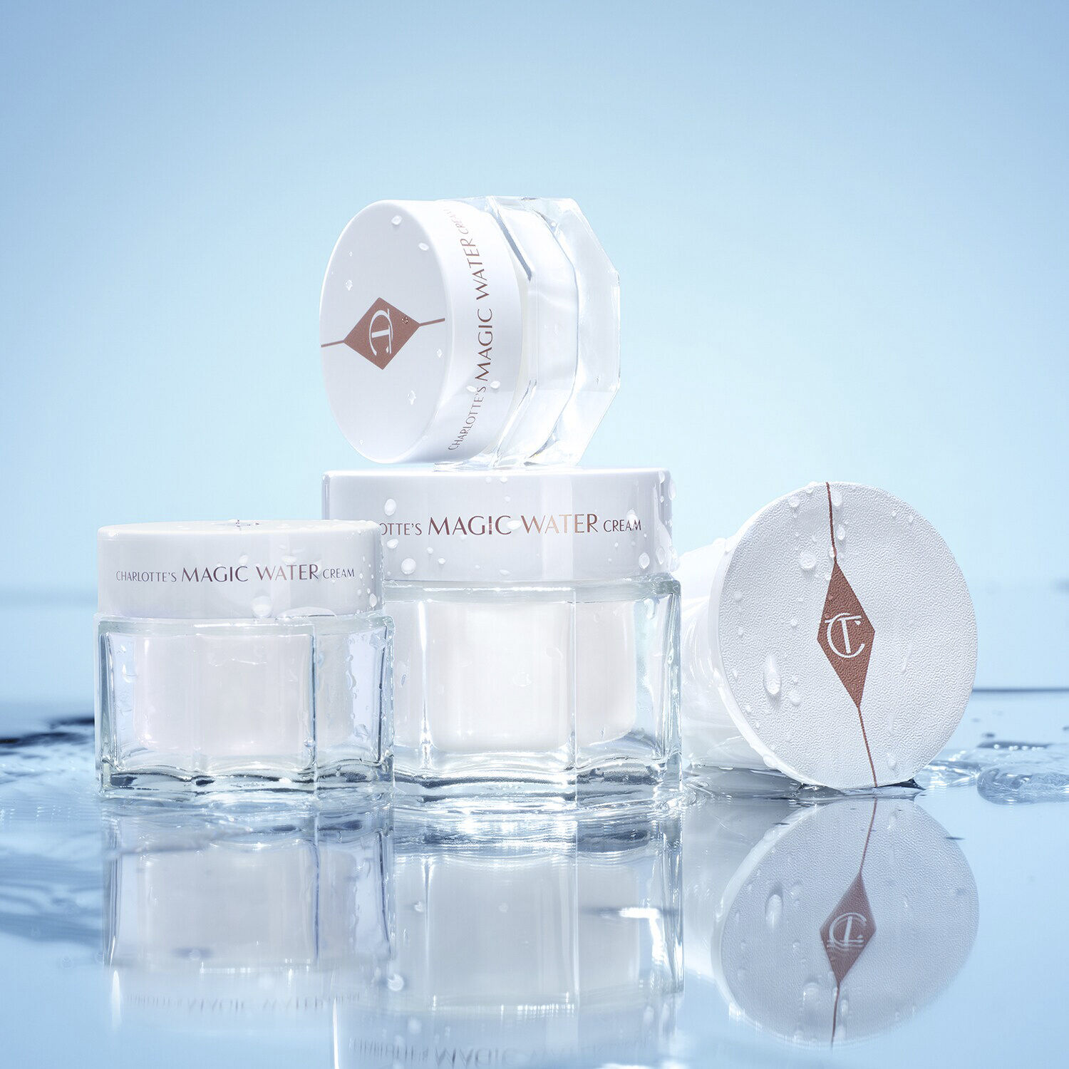 Charlotte's Magic Water Cream - fugtgivende ansigtscreme i gelform