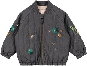 JUNO SEQUIN BOMBER JACKET