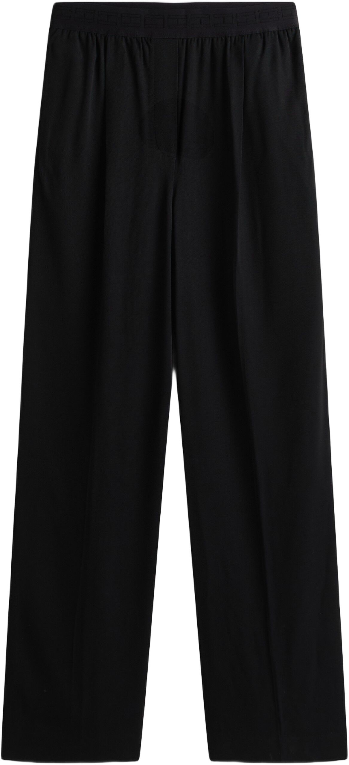 VIS TWILL PULL ON WIDE LEG PANT