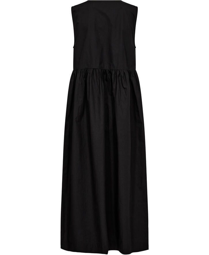 Cotton Poplin Midi Dress