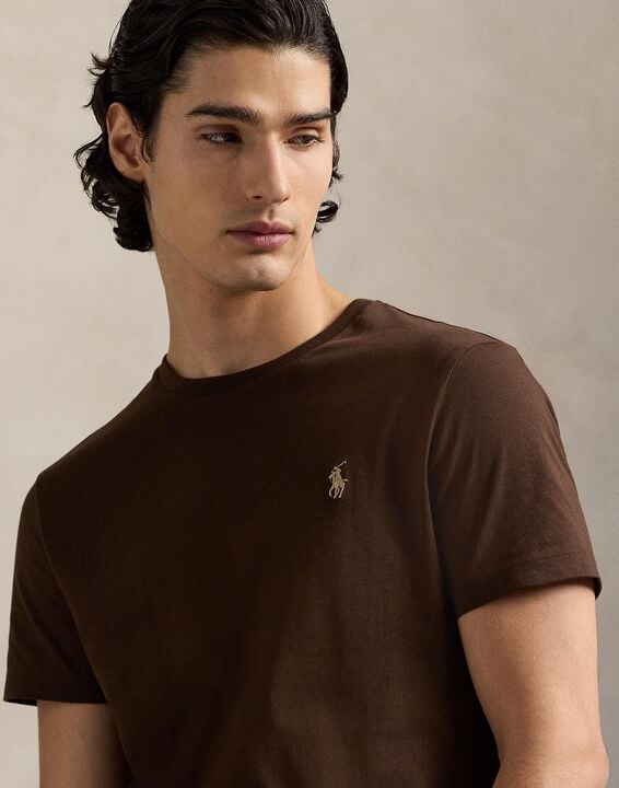 Custom Slim Fit Jersey Crewneck T-Shirt